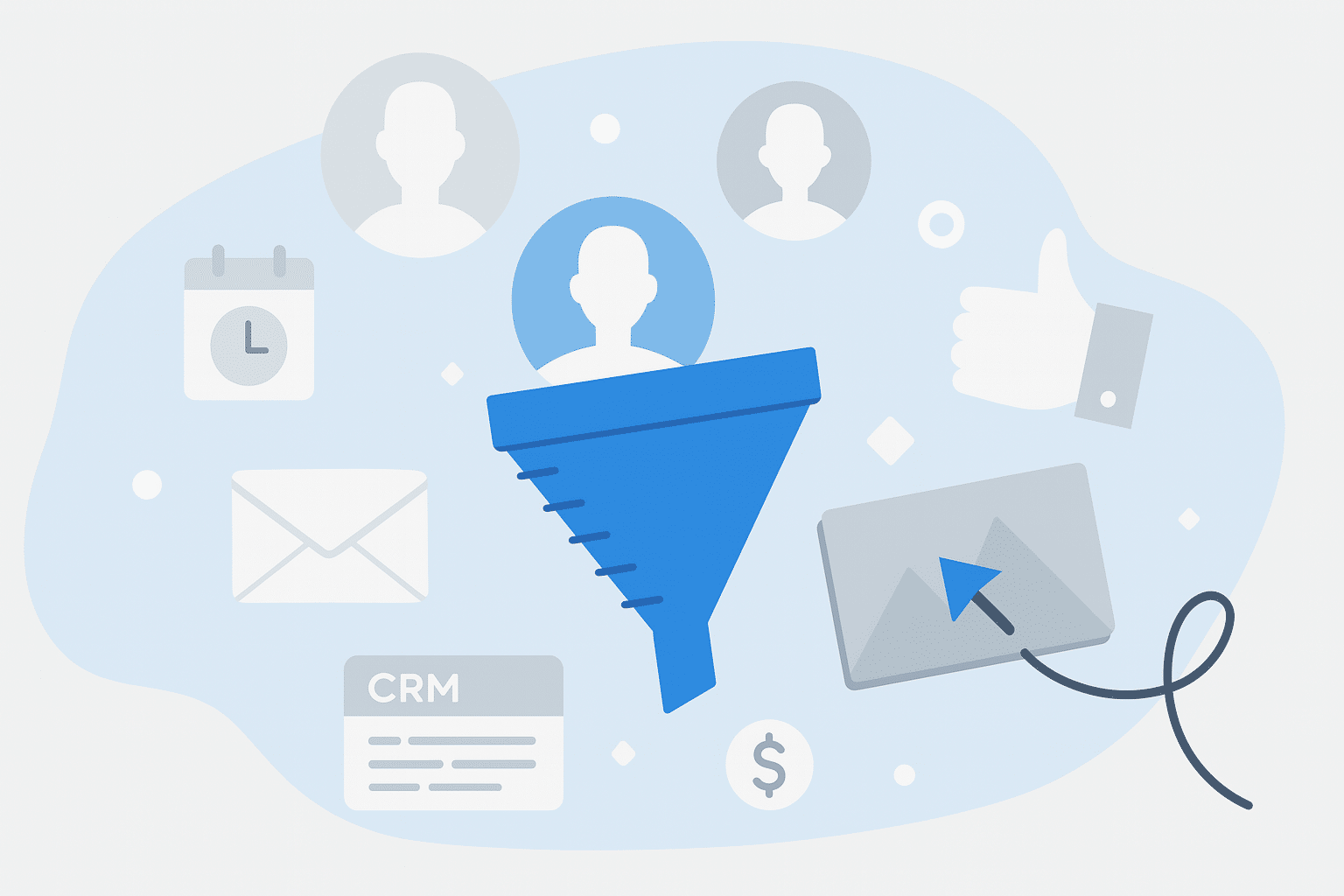 Chatbot phản hồi tức thì, Email nuôi dưỡng dài hạn