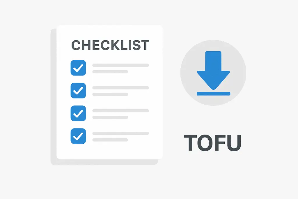 Gợi ý các checklist để xây dựng funnel cho mô hình dịch vụ