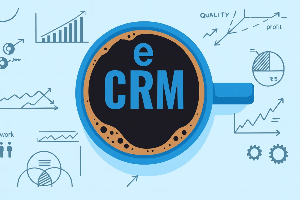 Hình minh họa e-CRM là gì – so sánh e-CRM và CRM hiện đại