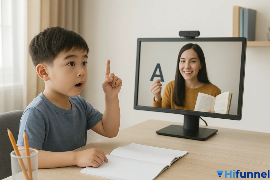 Giáo viên dạy tiểu học online – tương tác với học sinh qua video