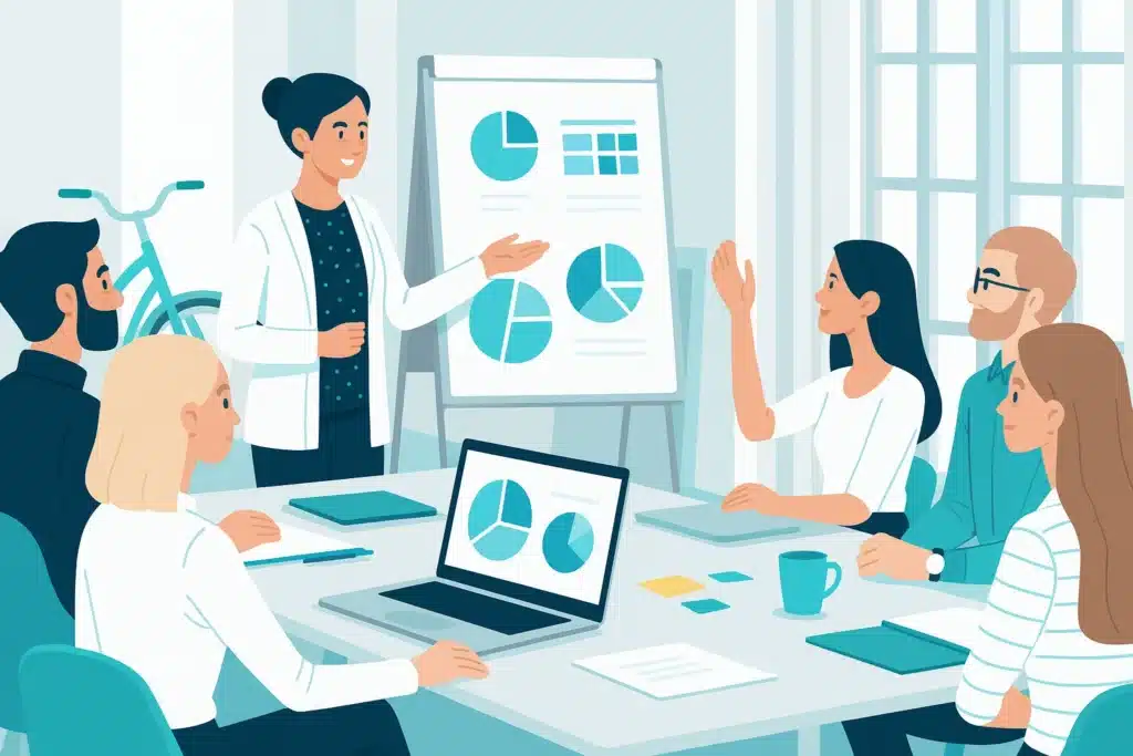 Giáo viên sử dụng dụng cụ dạy học online để tương tác và giữ chân học viên