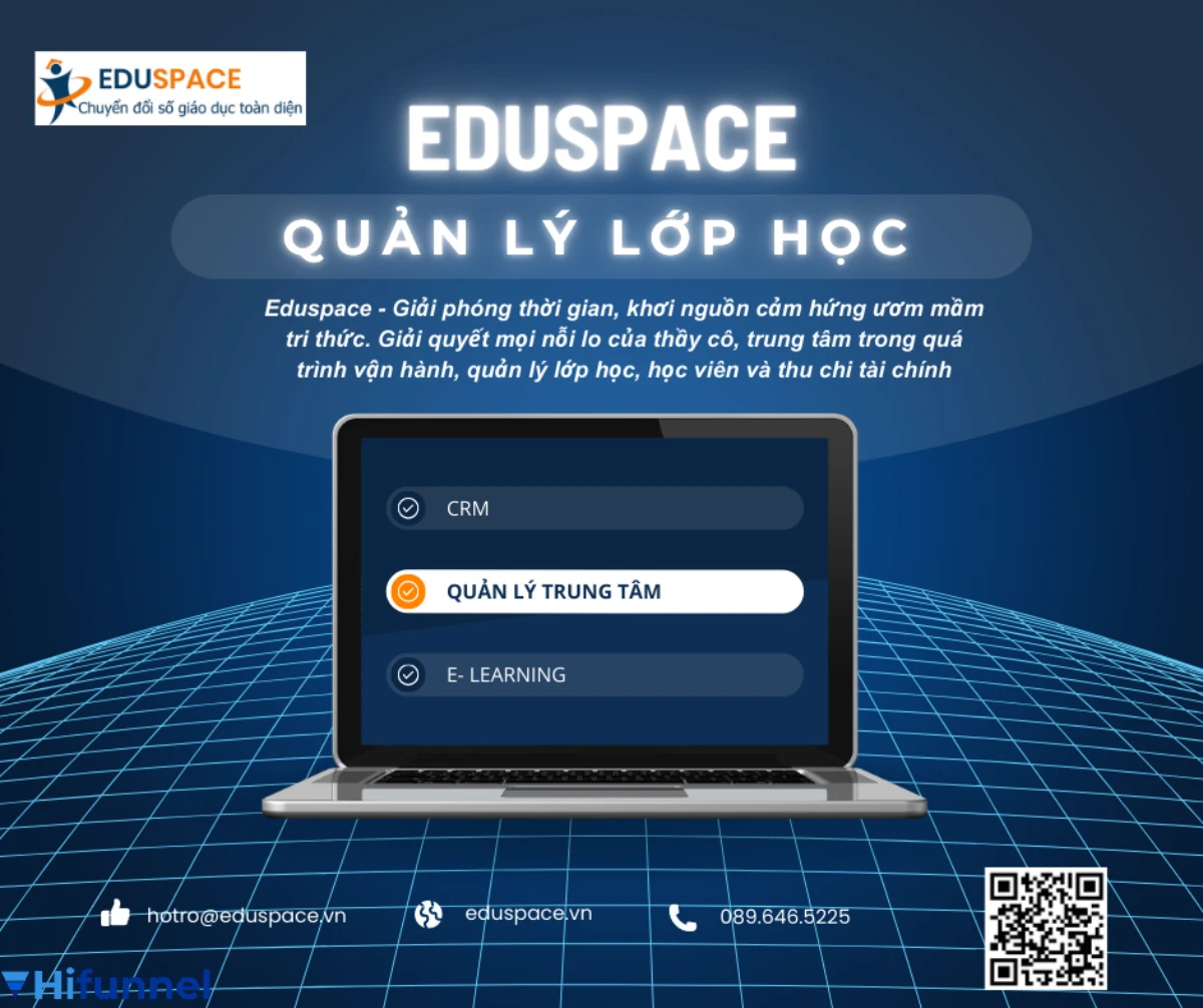 Eduspace – phần mềm quản lý thu học phí cho trung tâm ngoại ngữ và kỹ năng