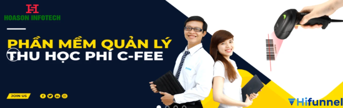 C-Fe Hoa Sơn – phần mềm quản lý thu học phí và tài chính cho trung tâm