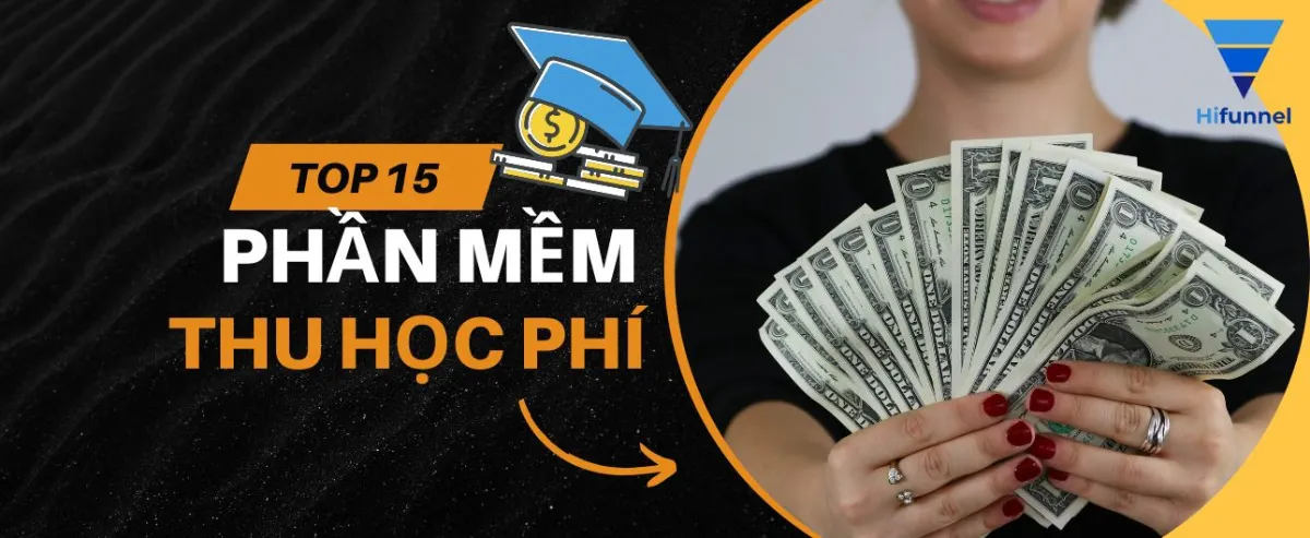 Review top 15 các phần mềm thu học phí tốt cho người dạy online