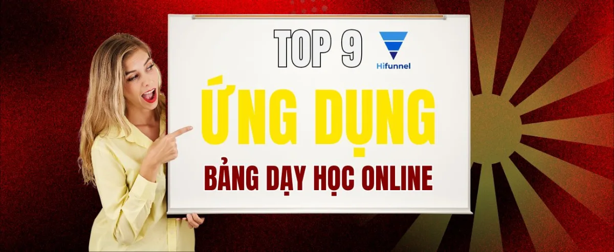 Review các ứng dụng bảng dạy học online