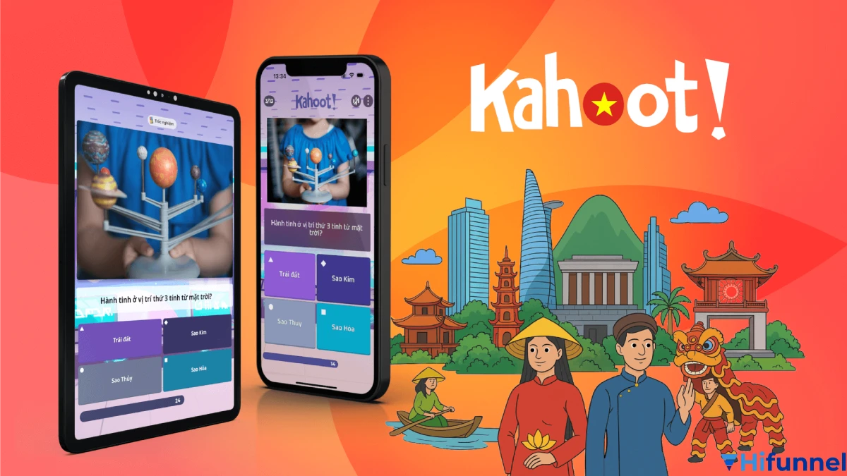 Kahoot – nền tảng tạo quiz trực tuyến gamification cho lớp học