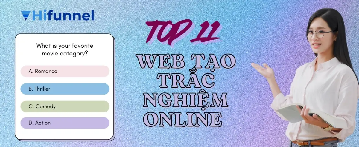 Khám phá những trang web tạo trắc nghiệm online miễn phí