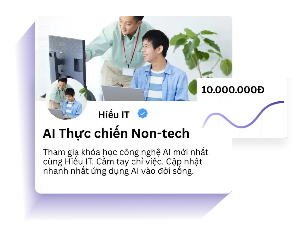 tinh nang membership khoa hoc