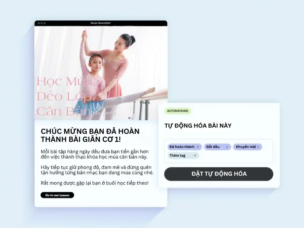 tinh nang tu dong hoa member khoa hoc