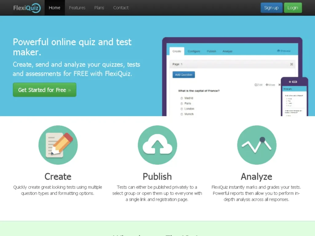Giao diện FlexiQuiz thiên về chuyên môn, nên phù hợp người dạy có kinh nghiệm hơn là người mới.